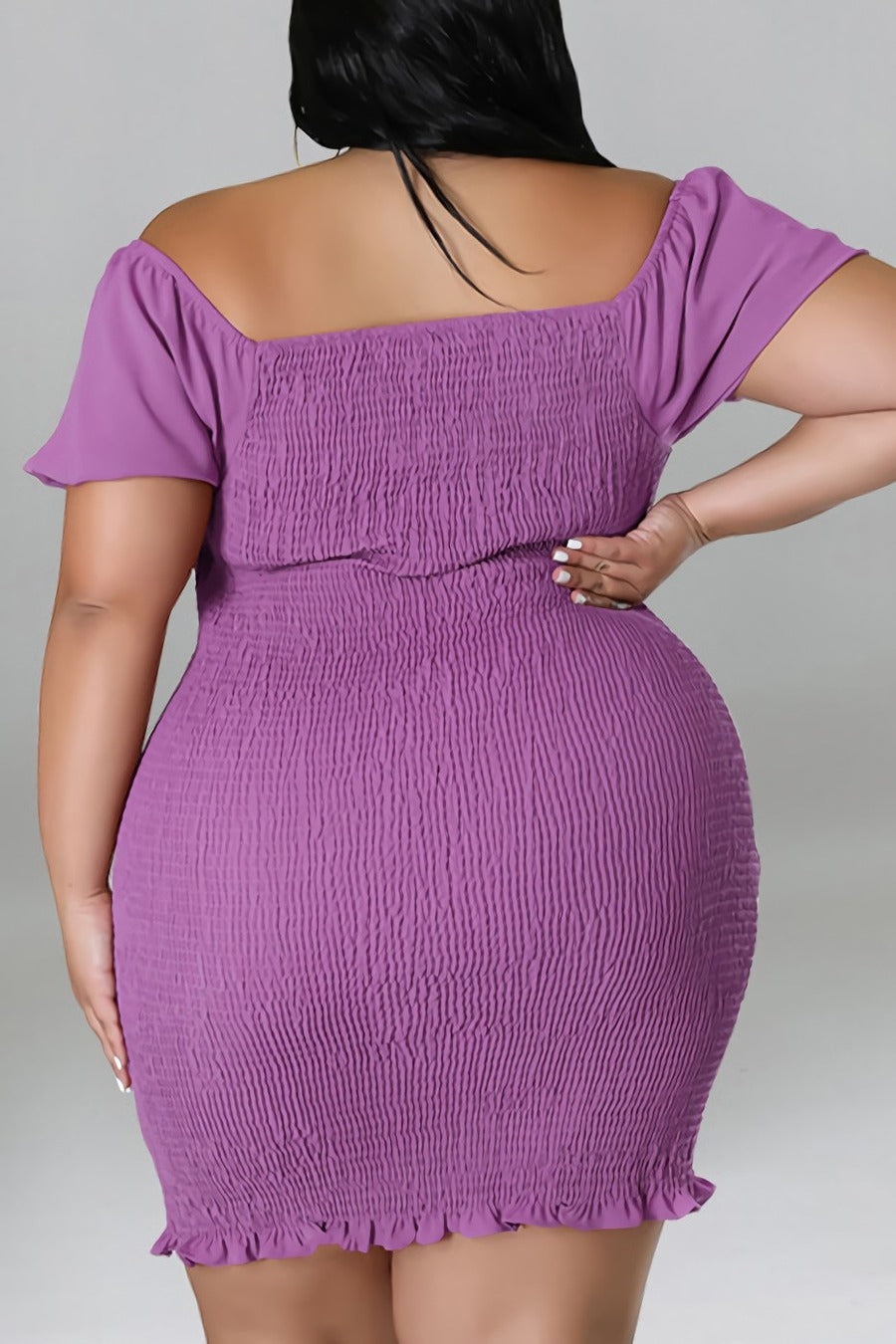 Plus Size Bodycon Sexy Mini Dress for Women