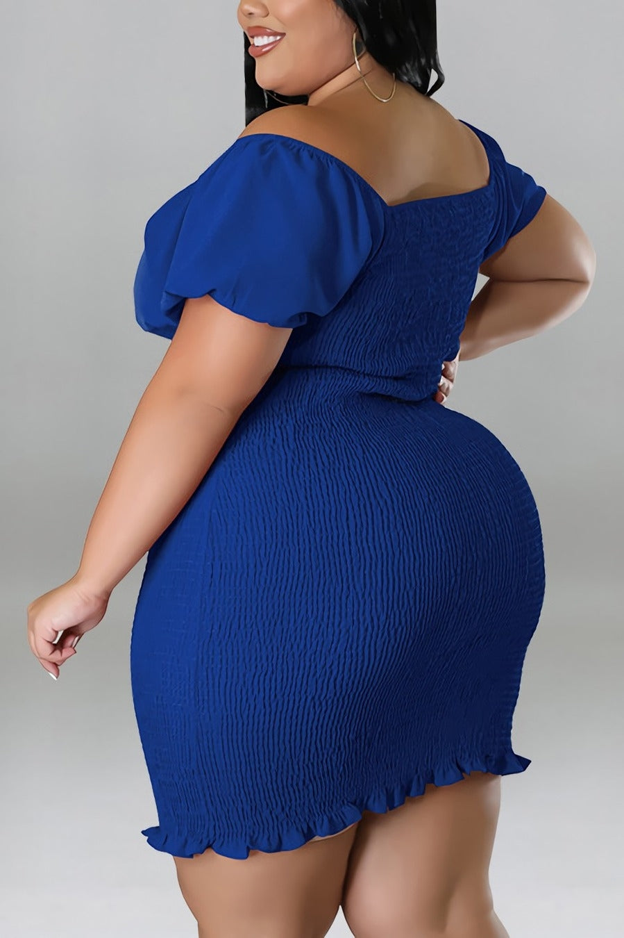 Plus Size Bodycon Sexy Mini Dress for Women