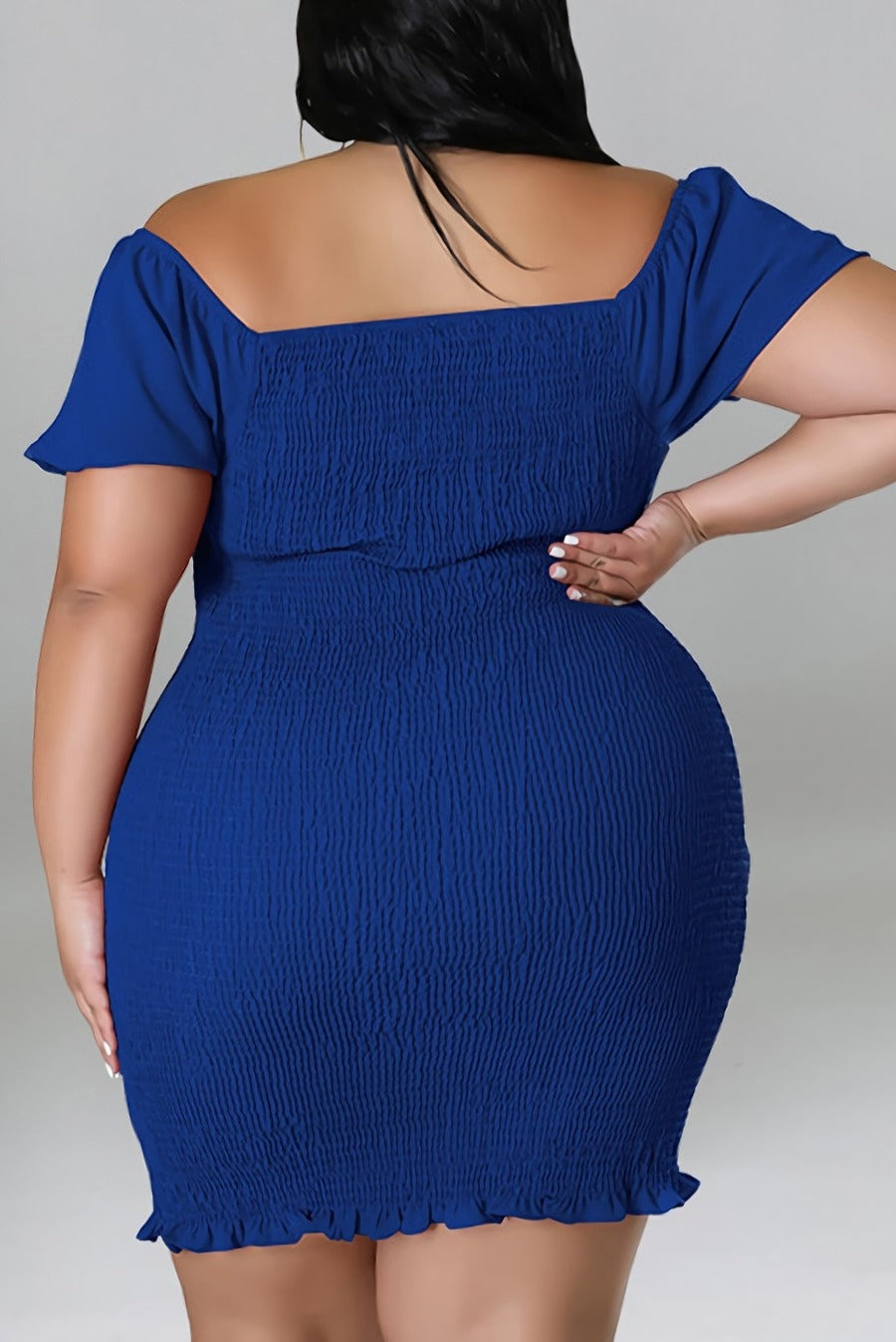 Plus Size Bodycon Sexy Mini Dress for Women