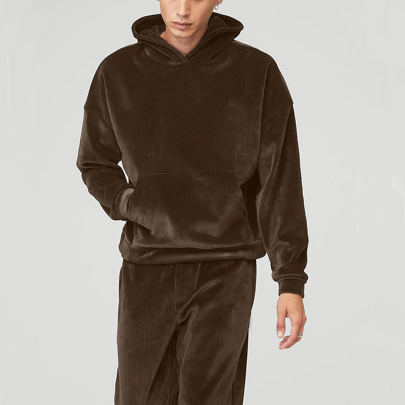 Two Piece Tracksuit Hoodie Set for Men