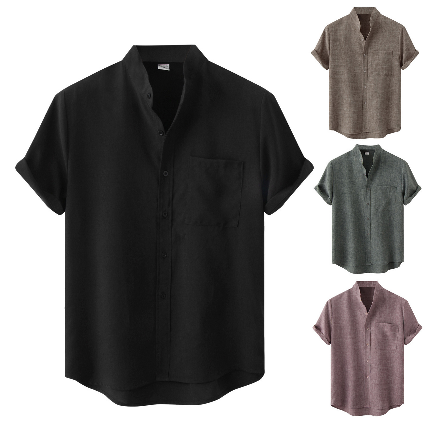 Casual Short Sleeve Shirt for Men