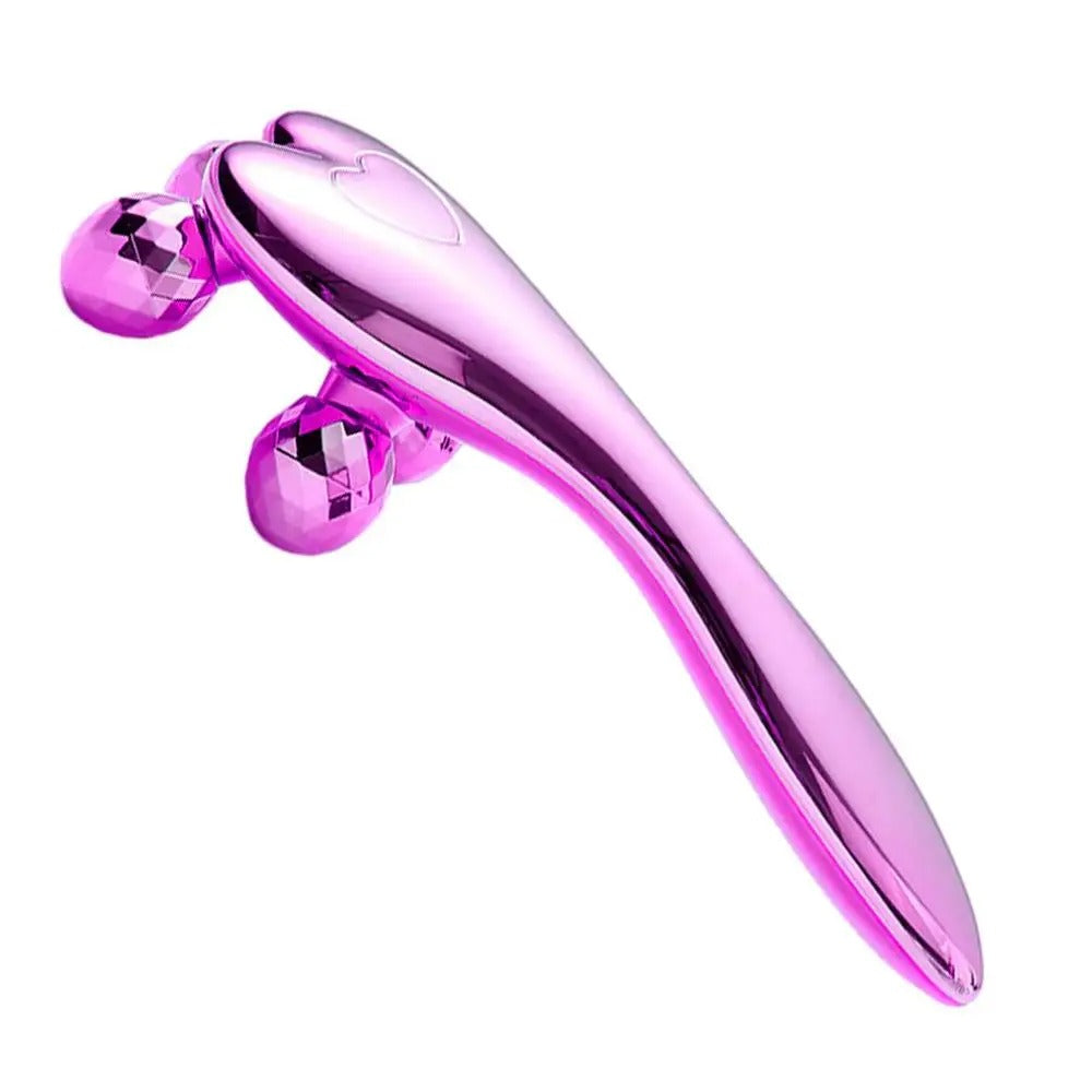 Face Massage 3D Roller Ball Metal Sculptor Beauty Tool for Face