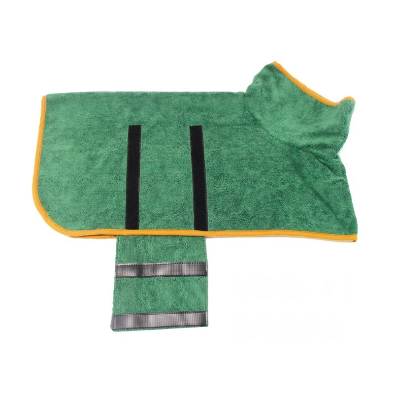 Luxe Dog Bathrobe Drying Towel Pets Clothing