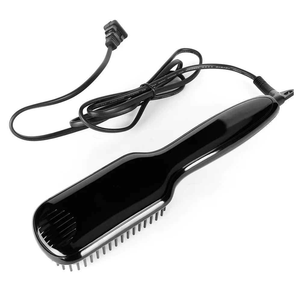 Hair Straightening Brush for Thin Fine Thick Frizz Curly Hair