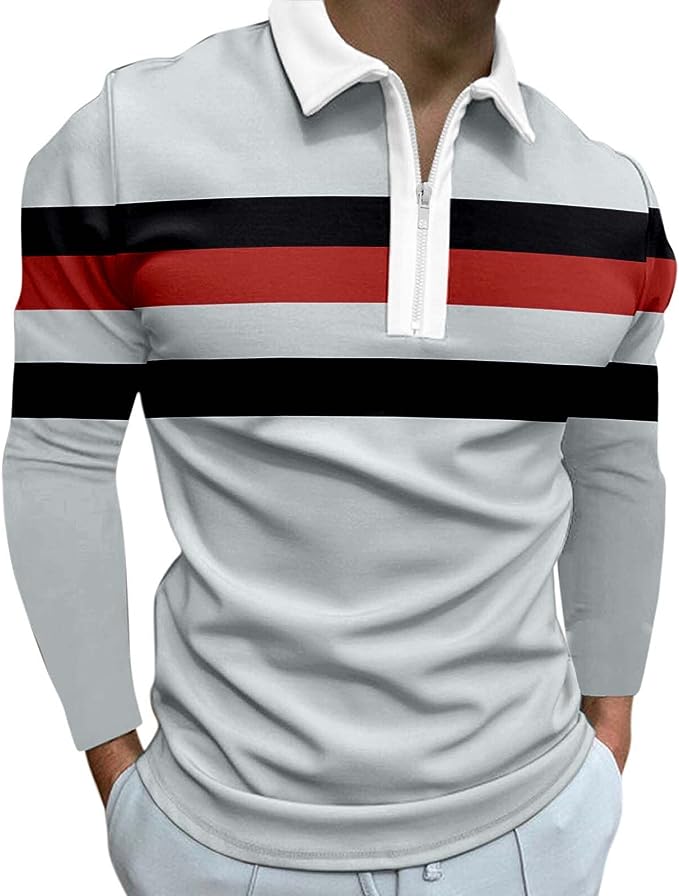 Long Sleeve Contrast Shirt for Men