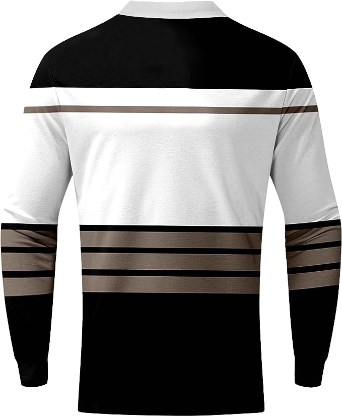 Long Sleeve Contrast Shirt for Men