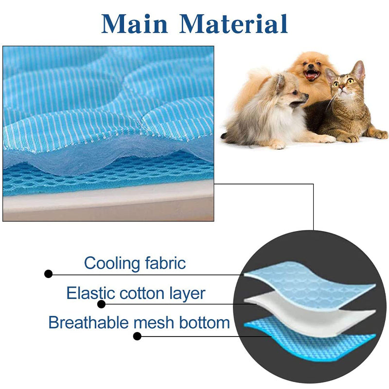 Dog Cooling Mat Bed for Pets