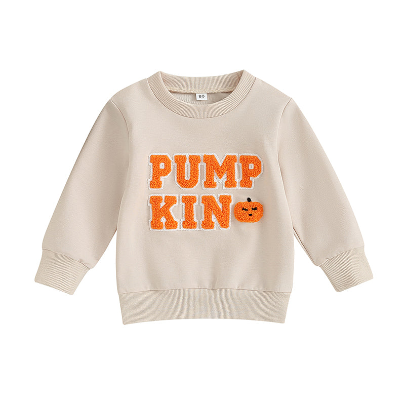 Pumpkin Sweater for Kids Toddler Boys Girls