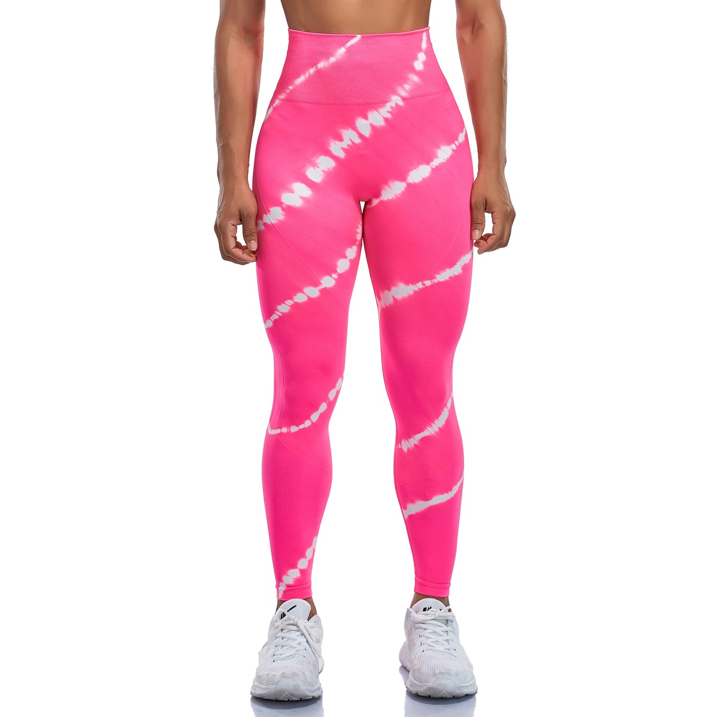 Stripe Seamless Fitness Yoga Leggings for Women