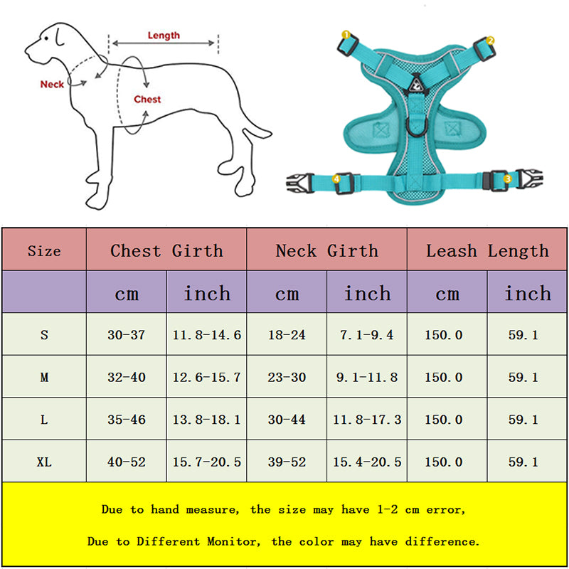 Cat Harness and Leash Set for Pets