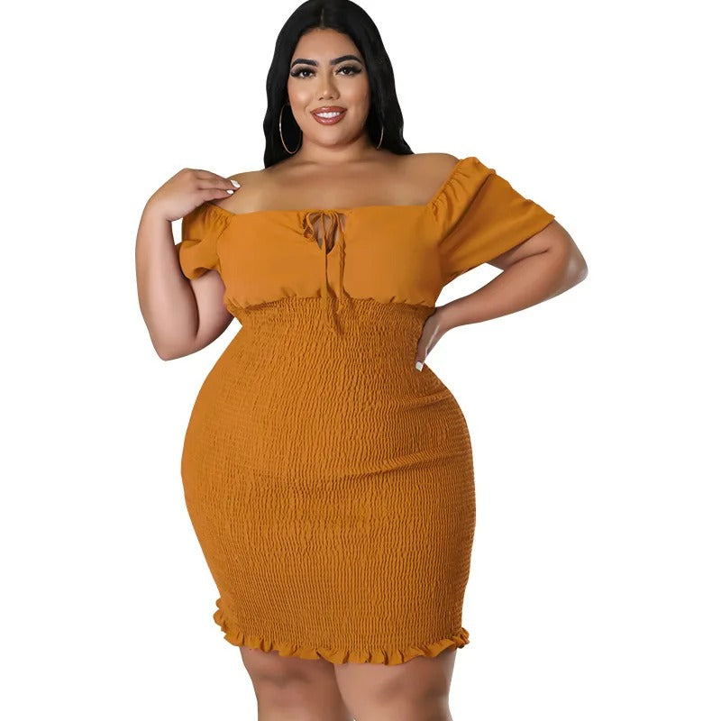 Plus Size Bodycon Sexy Mini Dress for Women