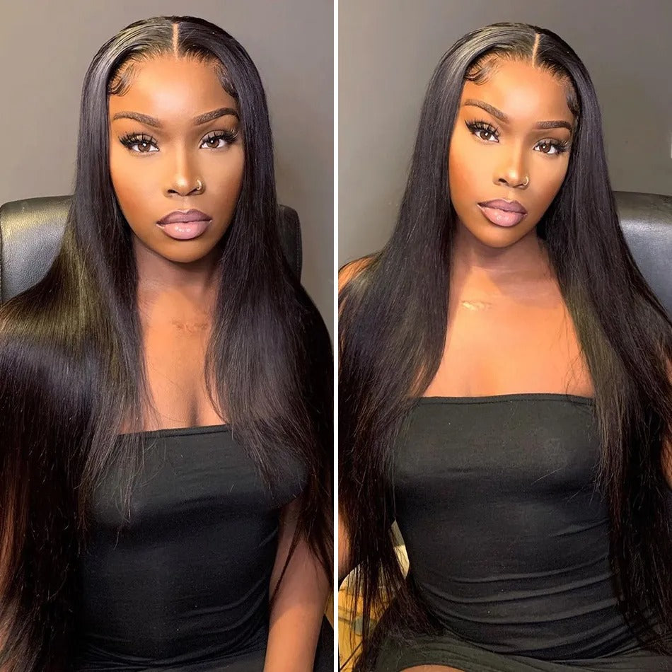 Bone Straight Virgin Human Hair Bundles – 3 Mixed Lengths