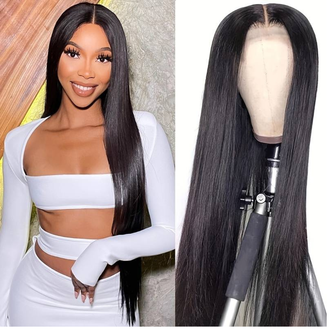 Brazilian Straight 13×4 Lace Front Human Hair Wig