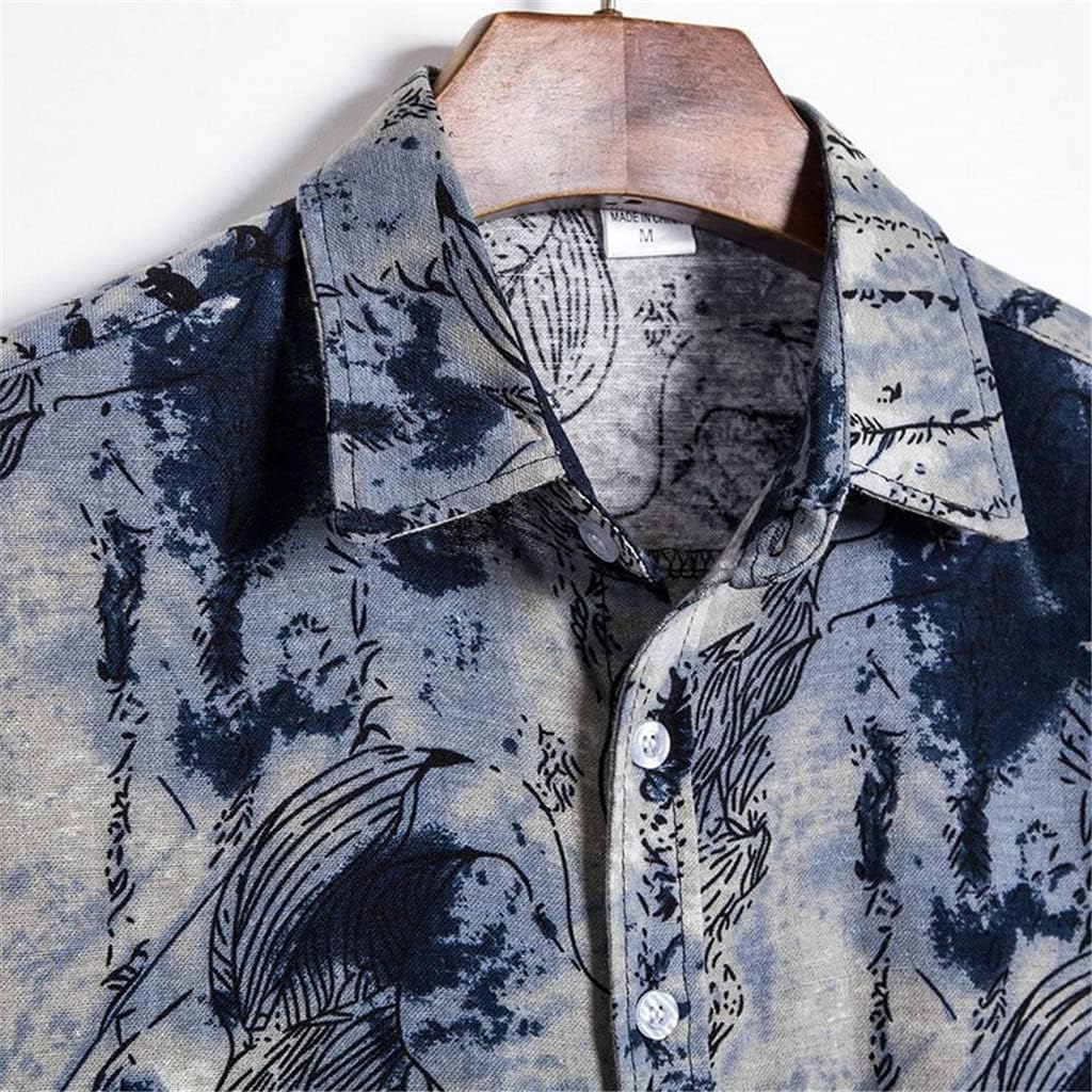 Tie Dye Print Fashion Shirt for Men