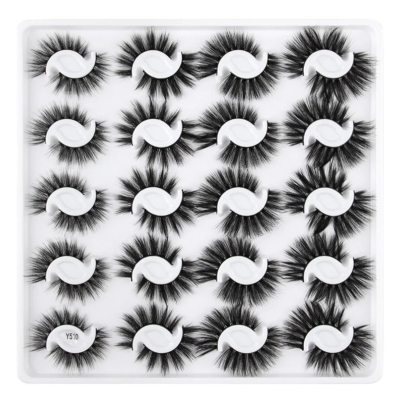 3D Mink Natural False Lashes - 20 pairs for Beauty