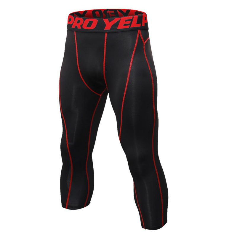 Men Sports Running Tights Fitness Leggings for Men