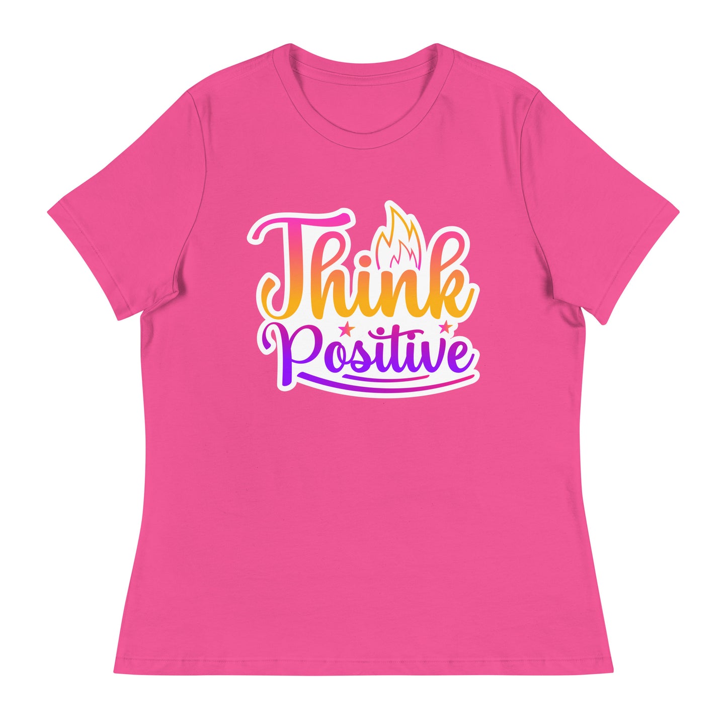 Think Positive Women's Soft Organic T-Shirt