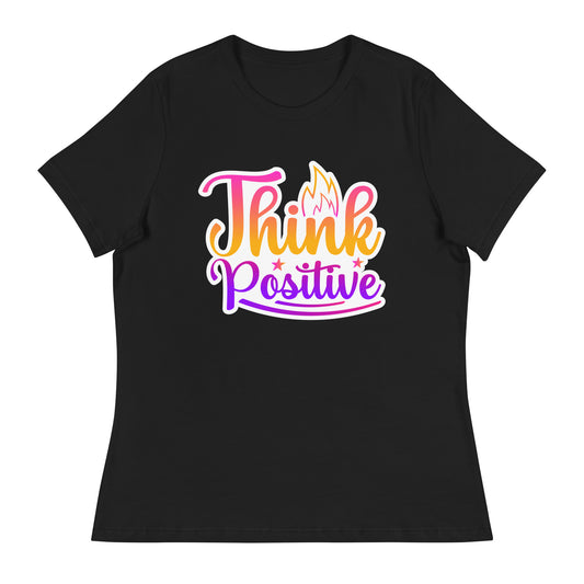 Think Positive Women's Soft Organic T-Shirt