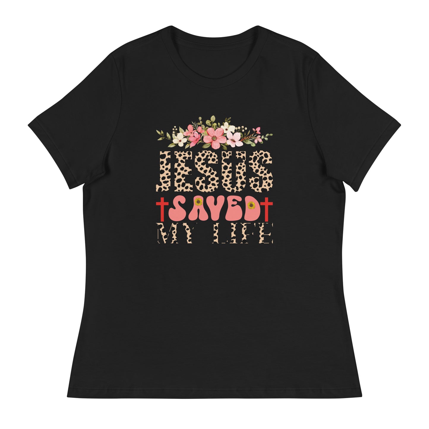 Jesus Saved Women's Soft Organic  T-Shirt