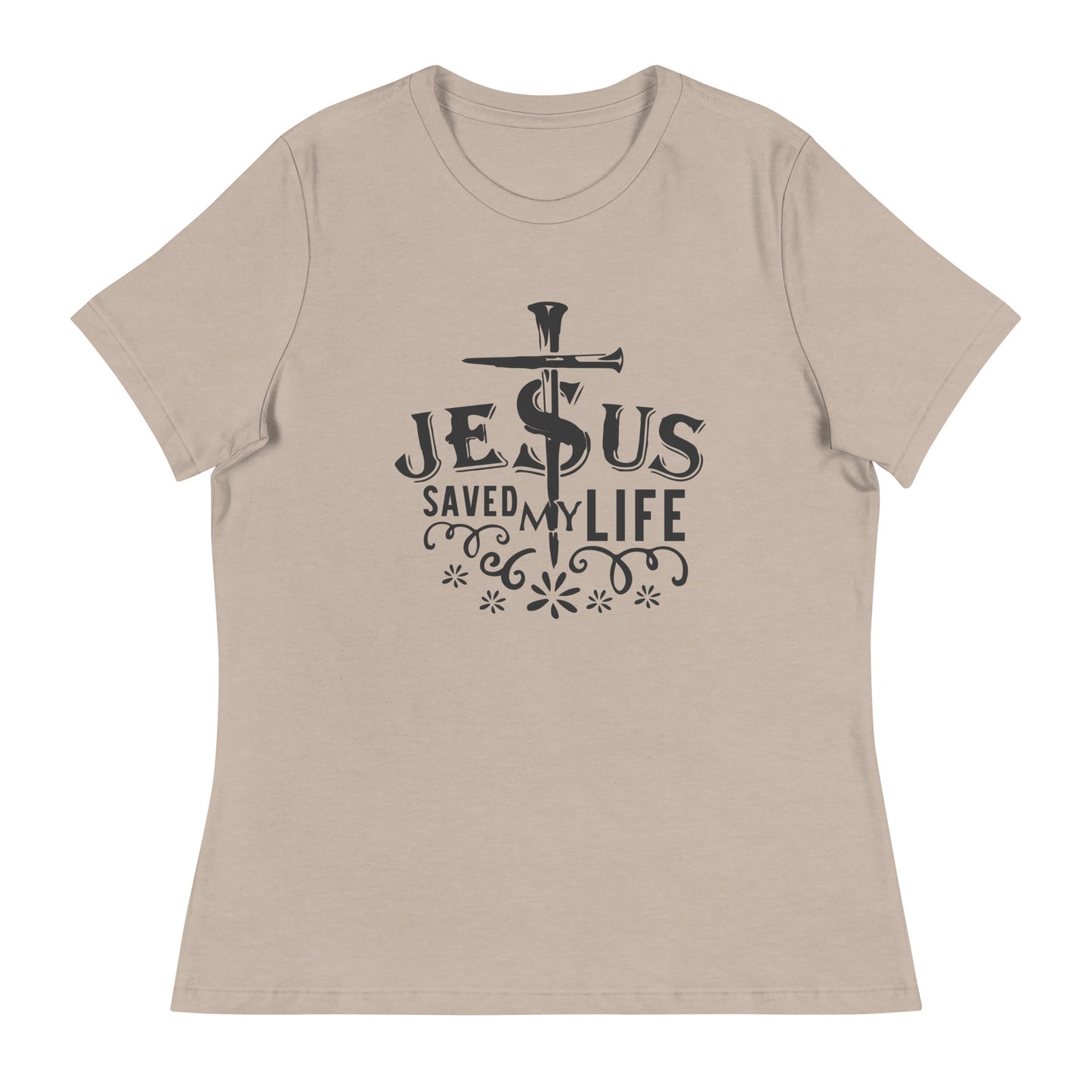 Jesus Saved omen's Soft Organic  T-Shirt