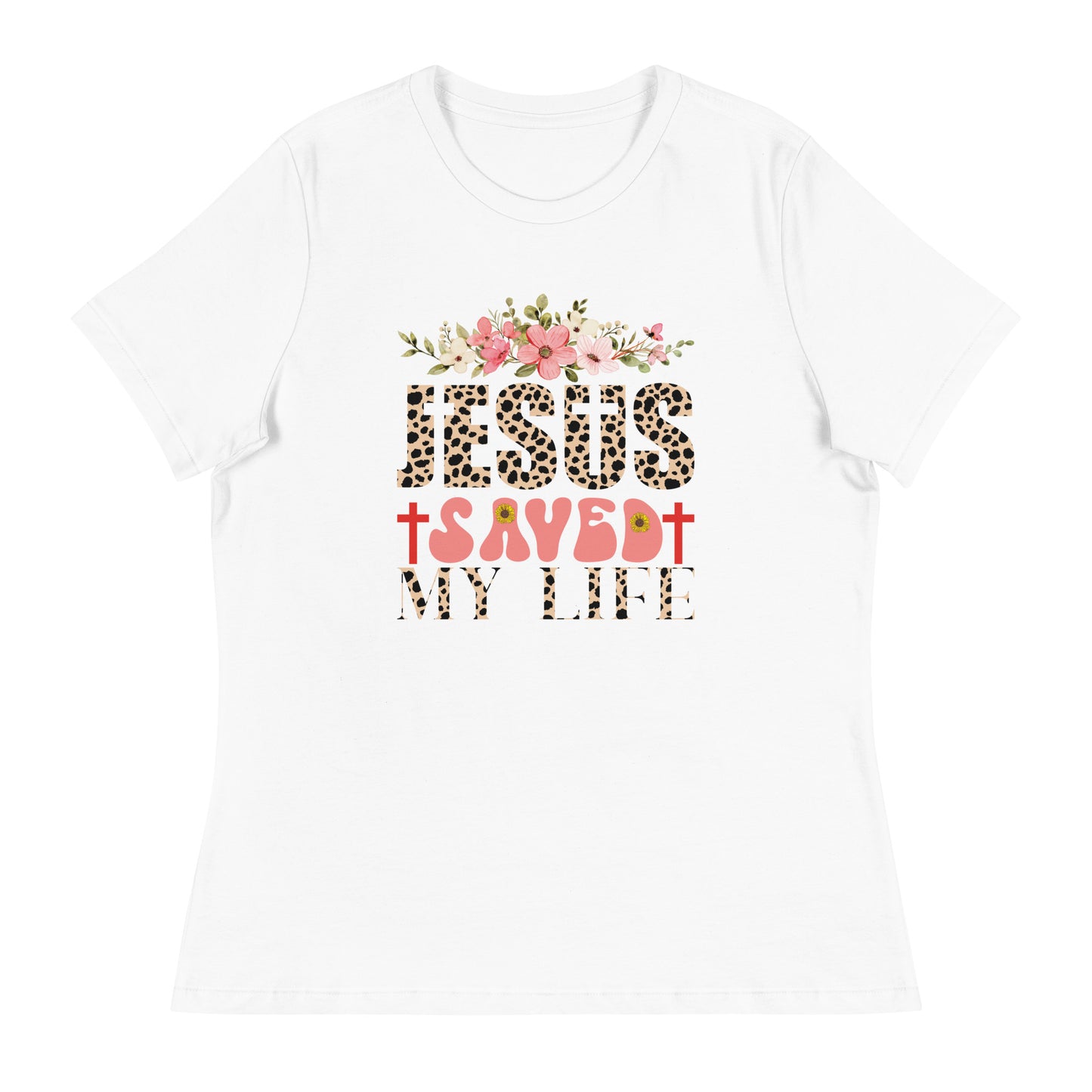 Jesus Saved Women's Soft Organic  T-Shirt