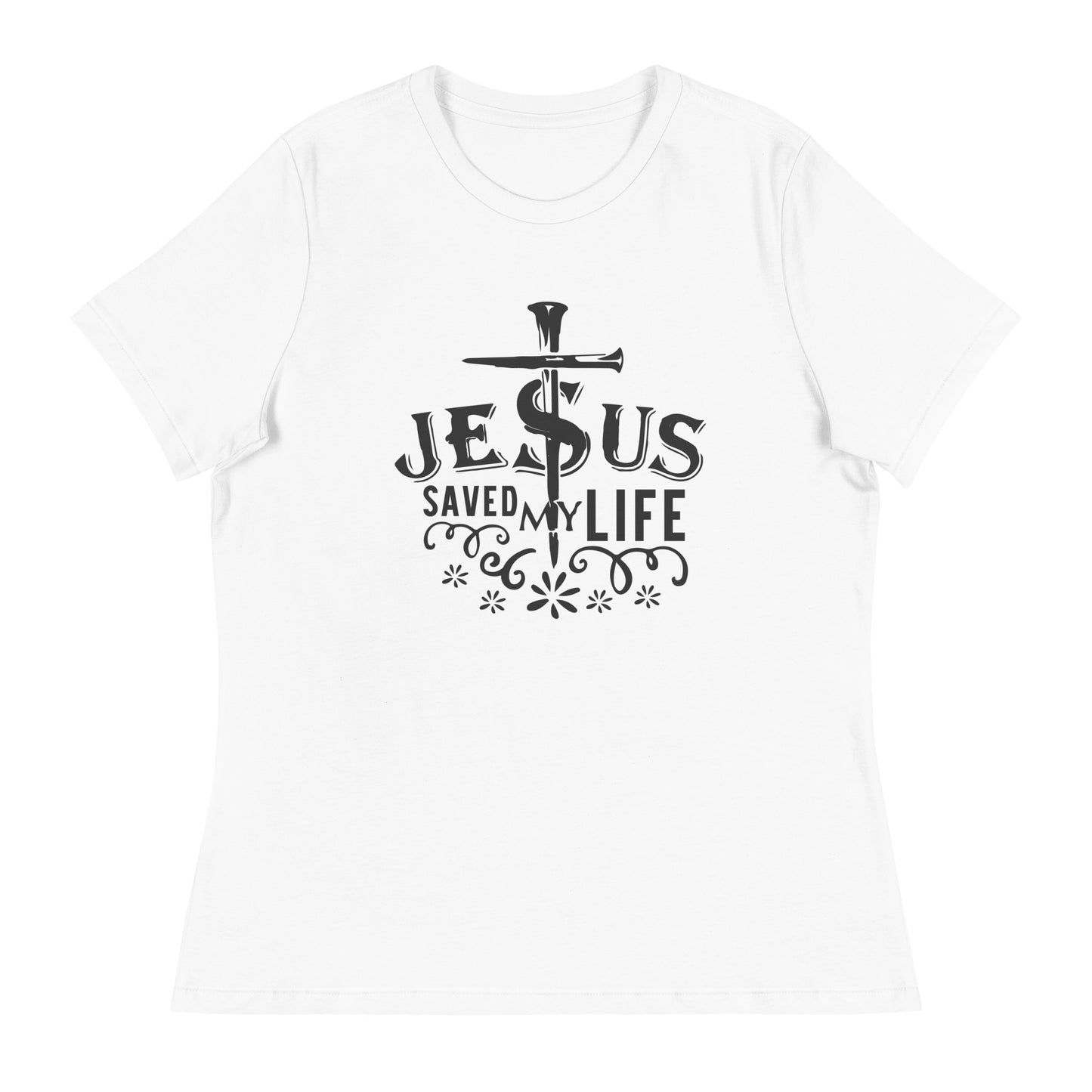 Jesus Saved omen's Soft Organic  T-Shirt